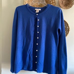 Pearl buttoned cardigan